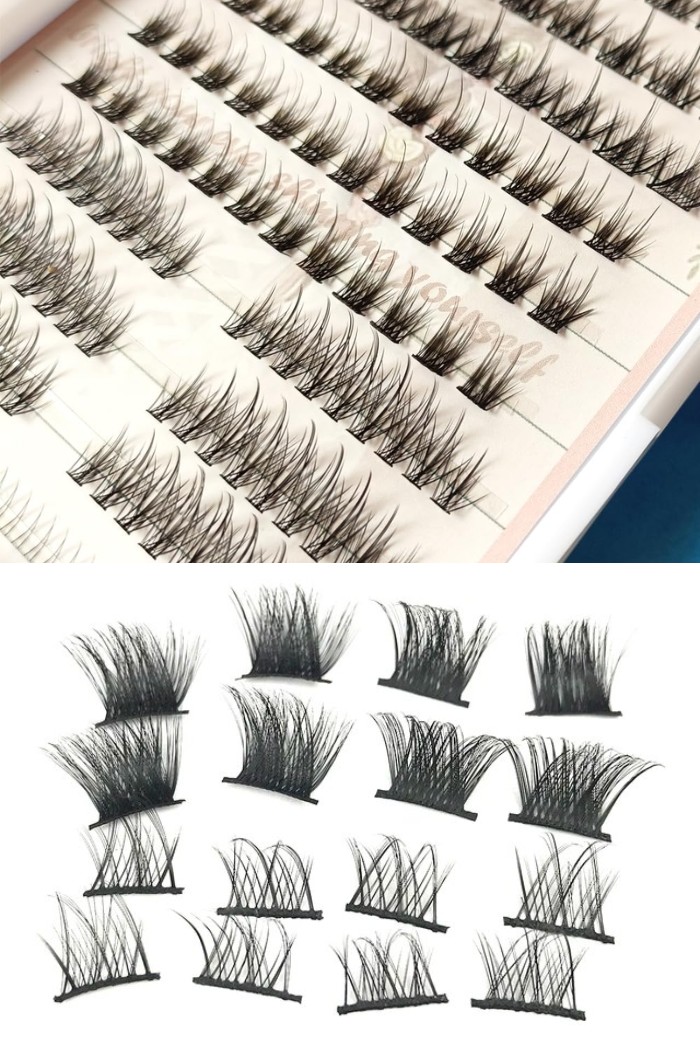 Common natural lash materials include mink, horsehair, human hair, and natural lash fibers