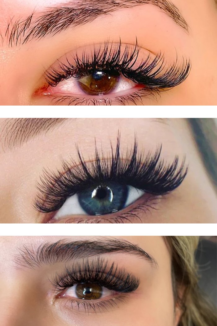 There are diverse options of styles for custom lash extensions