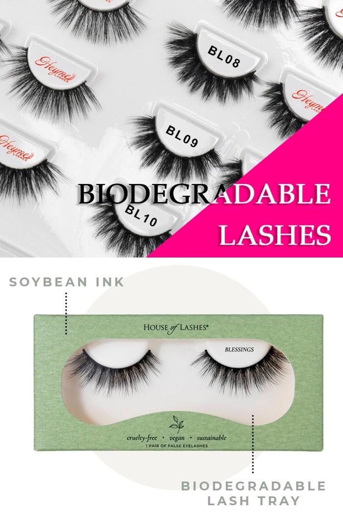 Designing Biodegradable and Reusable Sustainable Lashes