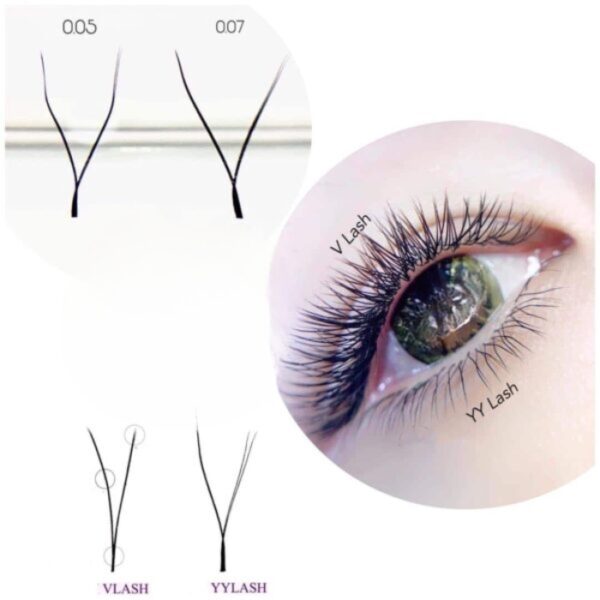 (2D) YY Shape Eyelash Extensions RL012-4