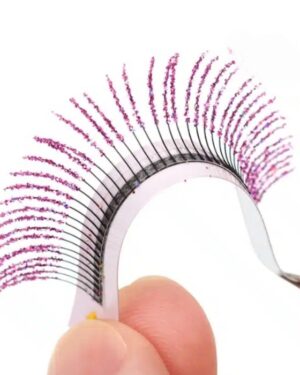 Easy fan lash extensions glitter lashes 16 lines RL012-4